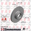 Zimmermann Brake Disc - Standard/Coated, 400.1052.20 400.1052.20